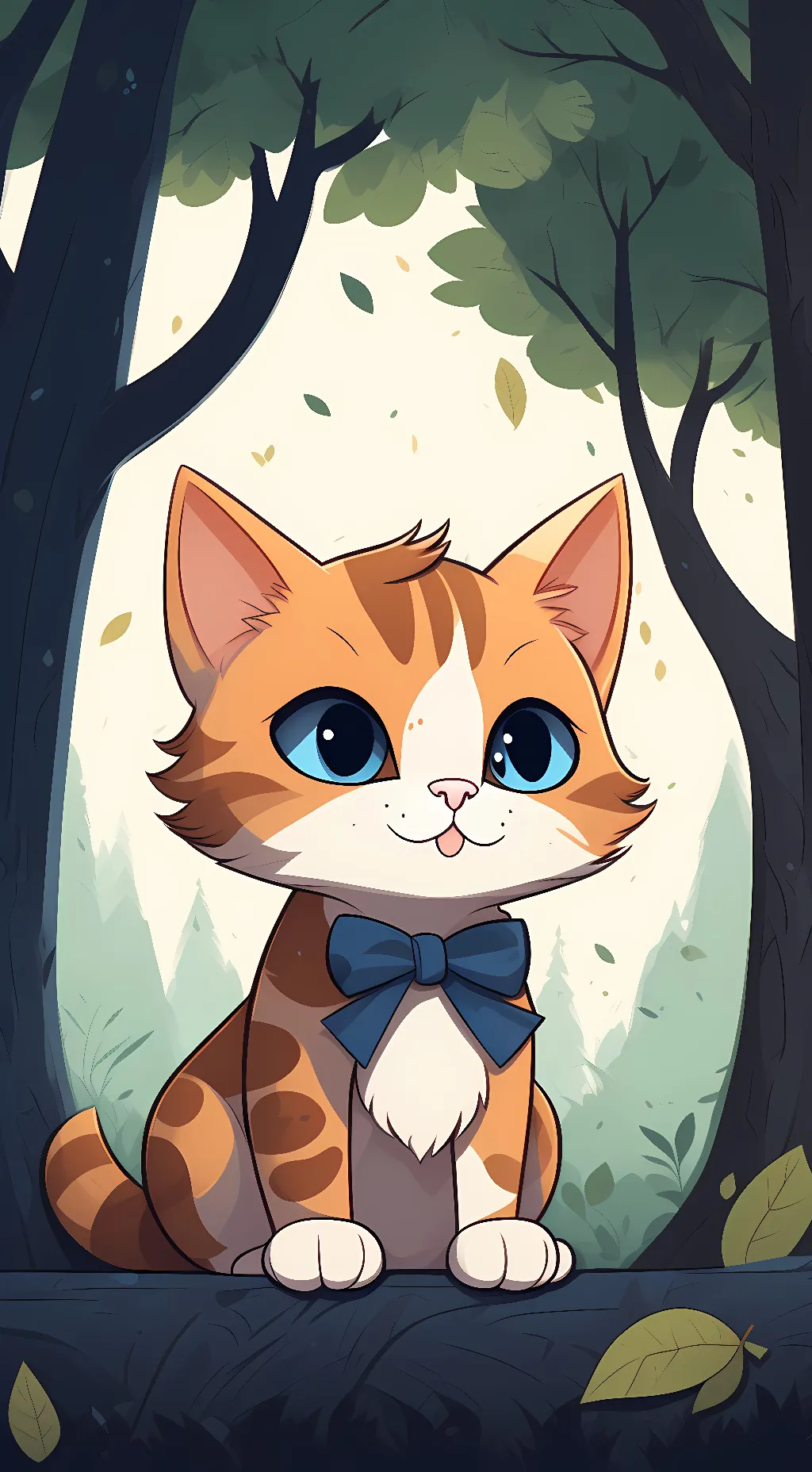 ai character: flowtail background