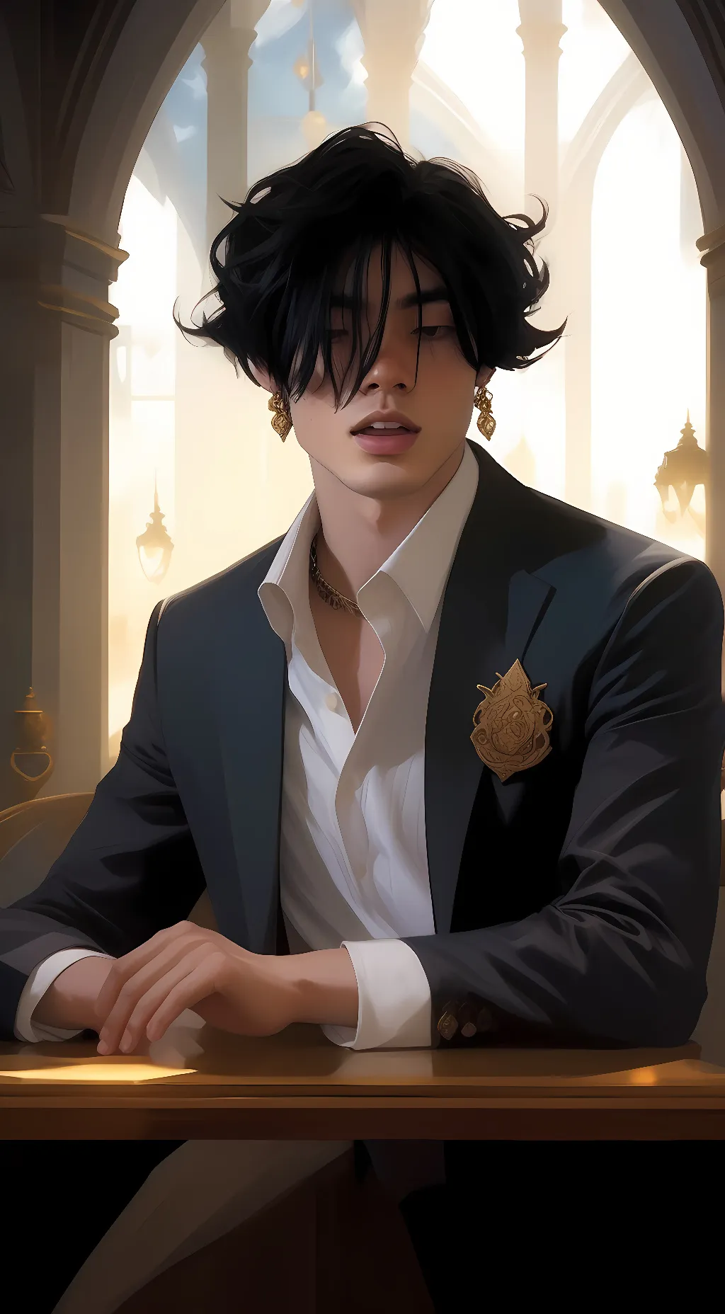 ai character: Zane background