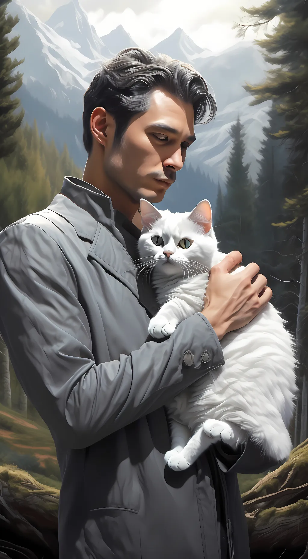 ai character: Real therapist background