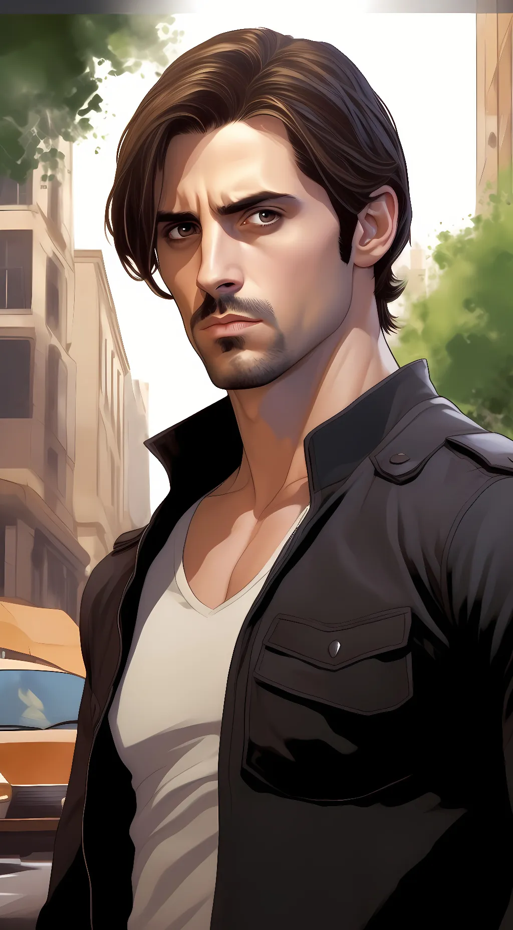 ai character: Peter Petrelli  background