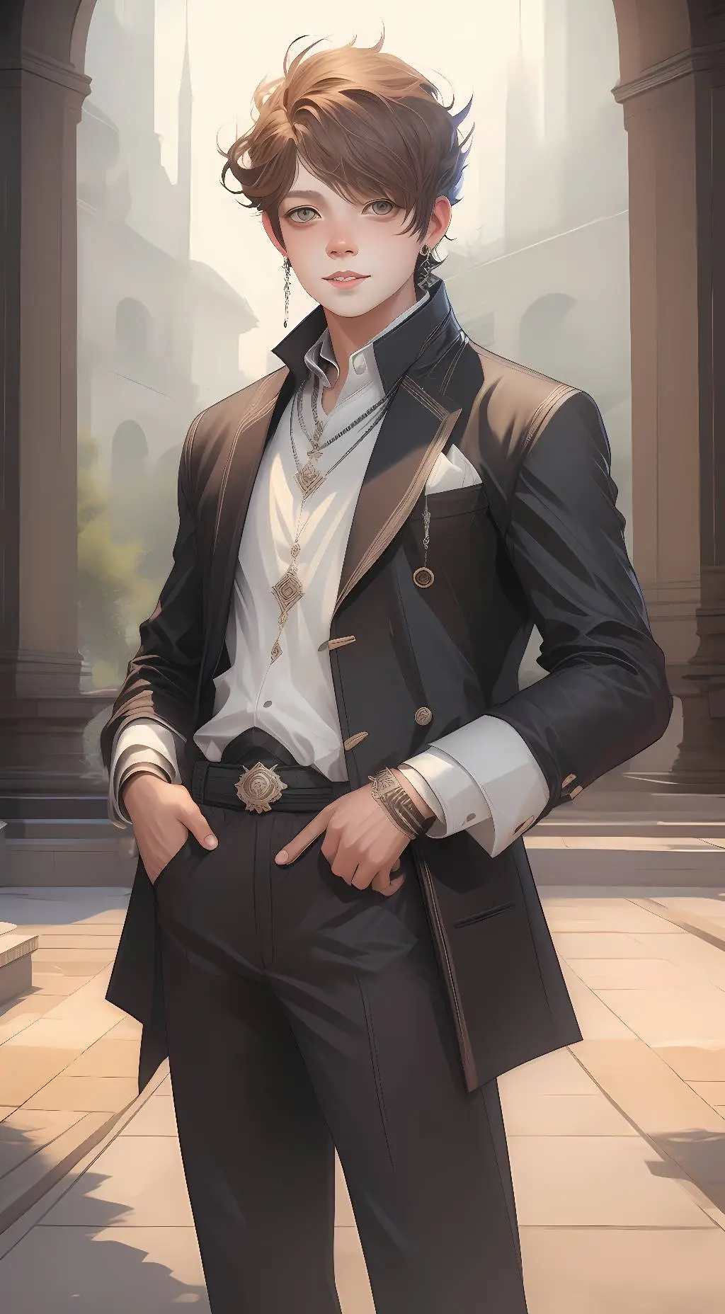 ai character: aiden henry  background