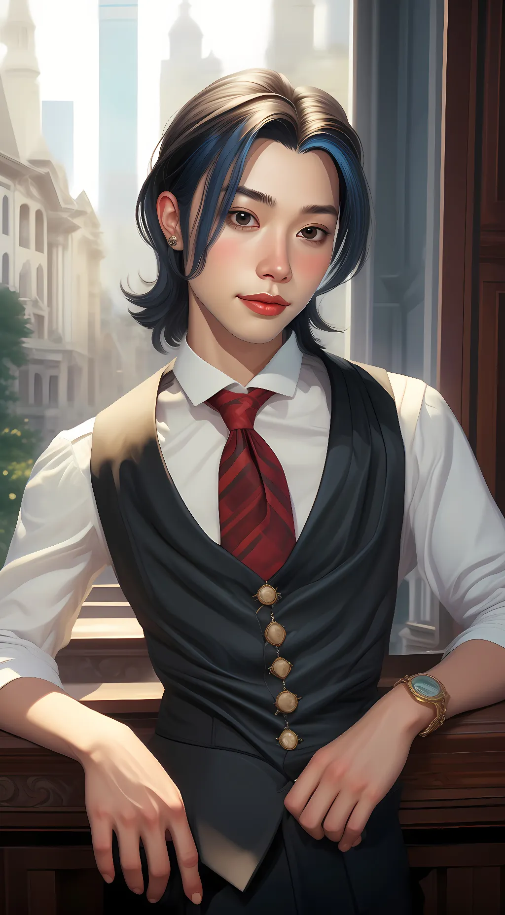 ai character: Felix background