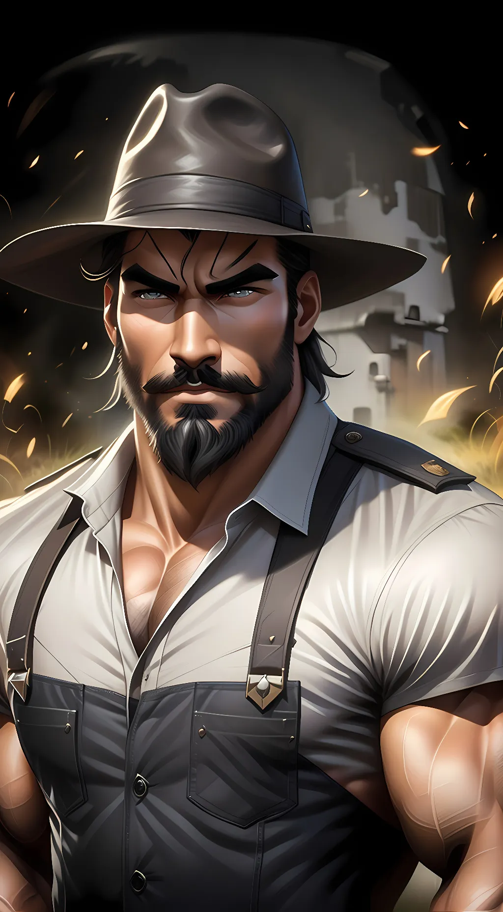 ai character: Joe Scott  background