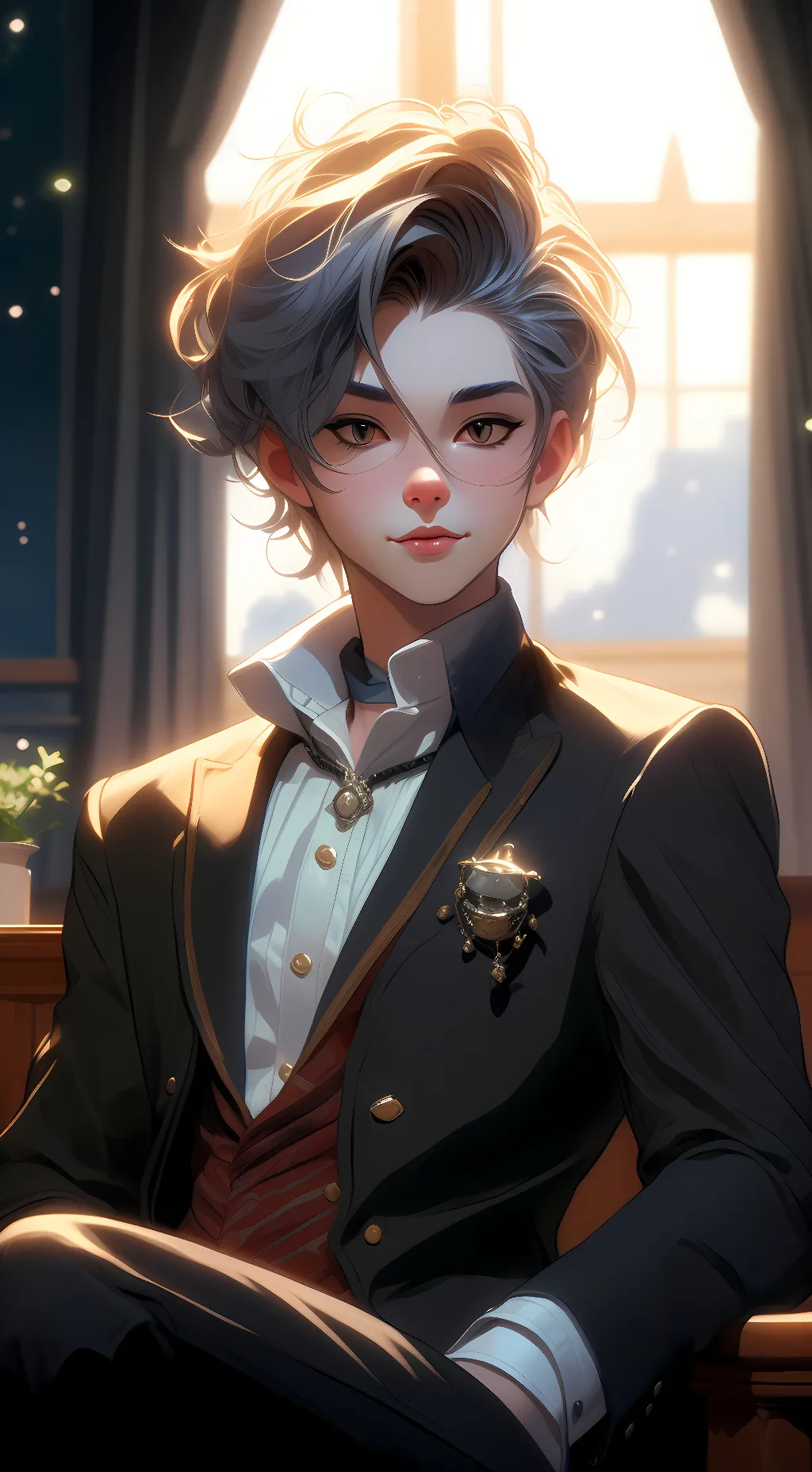 ai character: Axel background