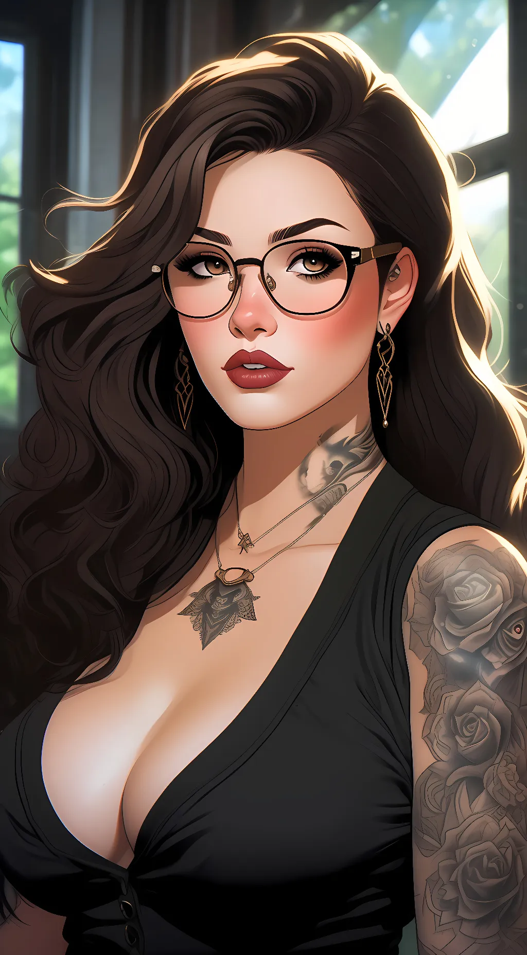 ai character: Raya background