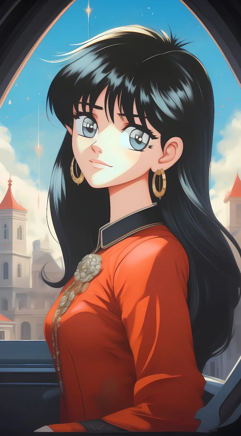 ai character: Rei background