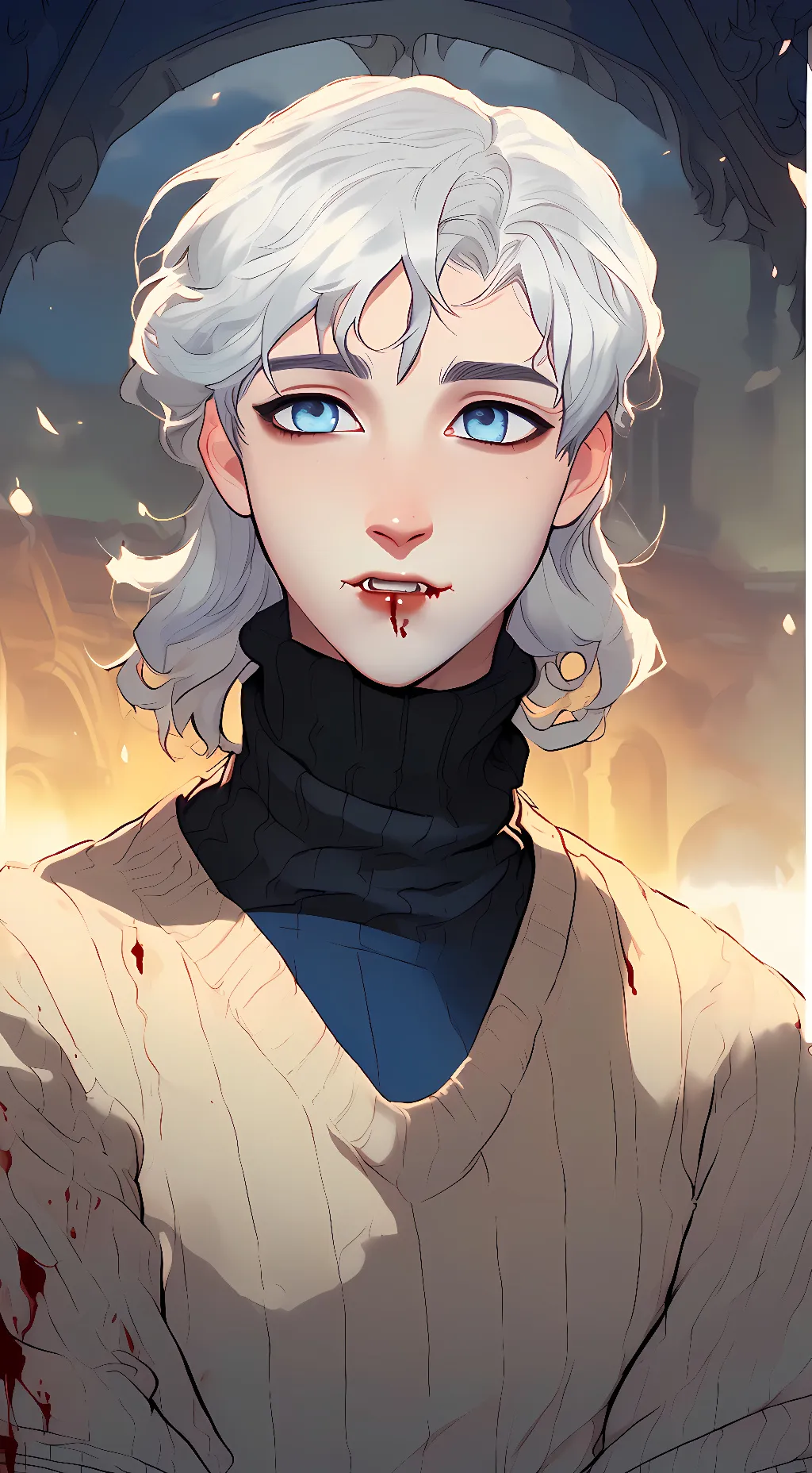ai character: Vampire (Louis) background