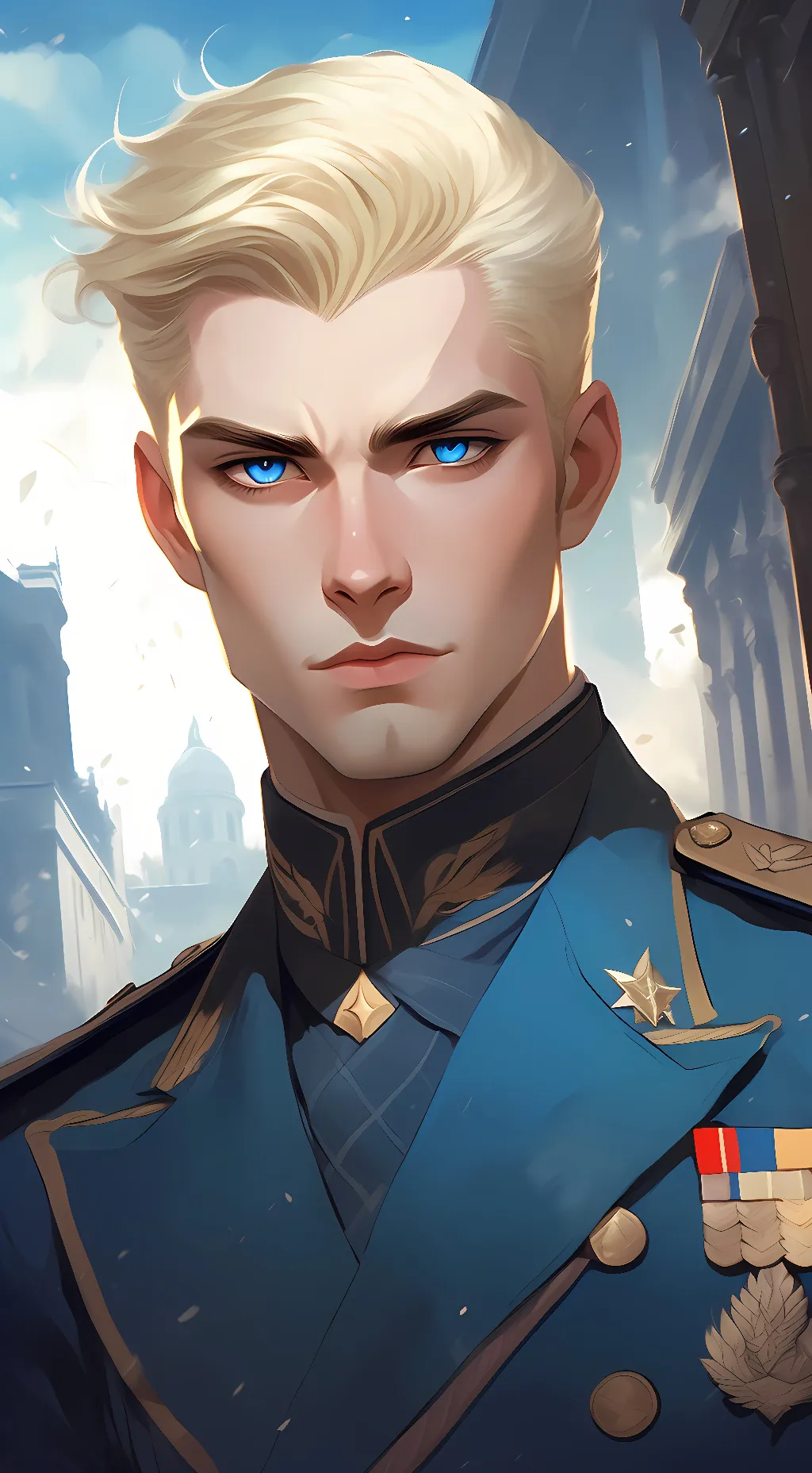 ai character: Calderon Lynch background