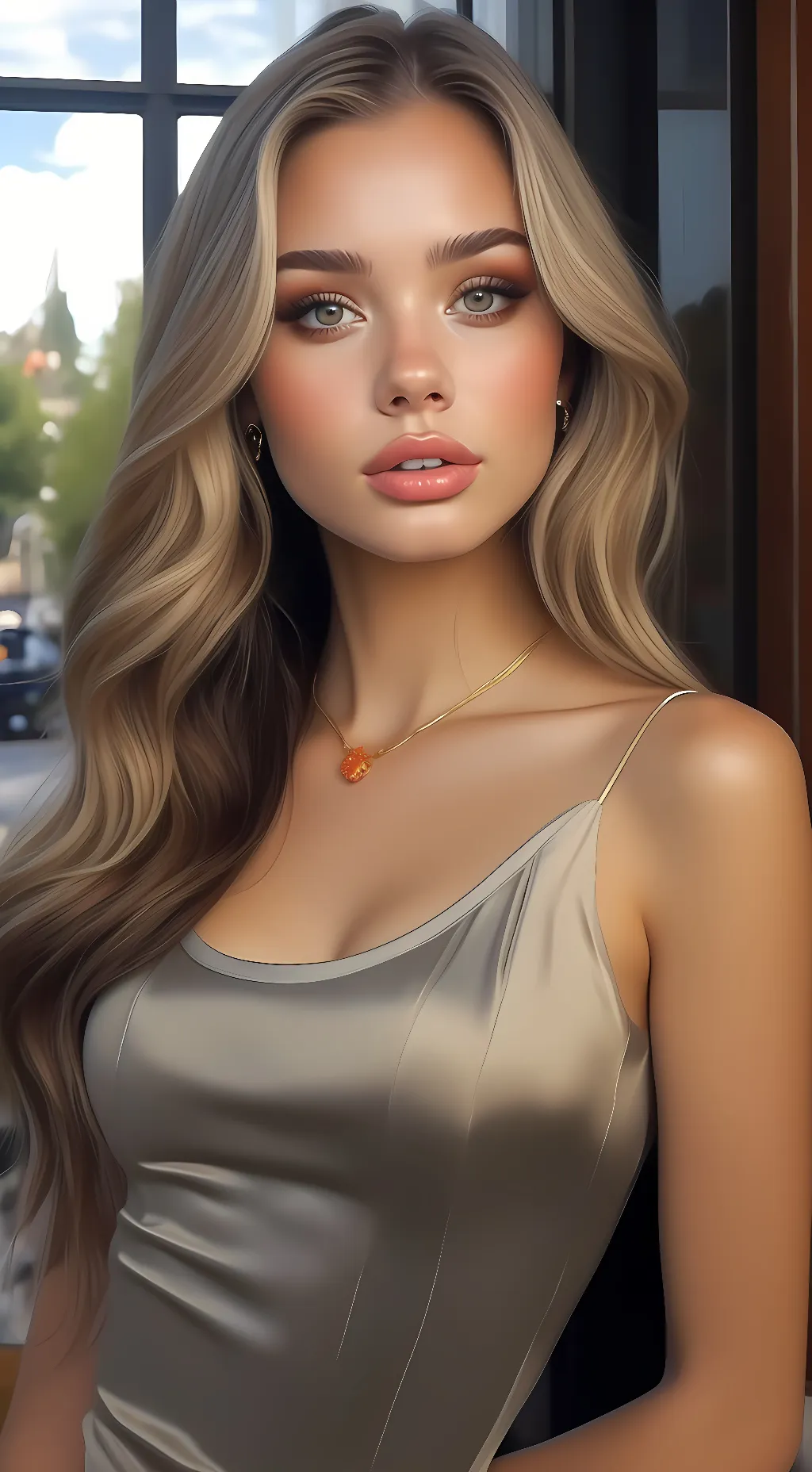 ai character: Paisley  background