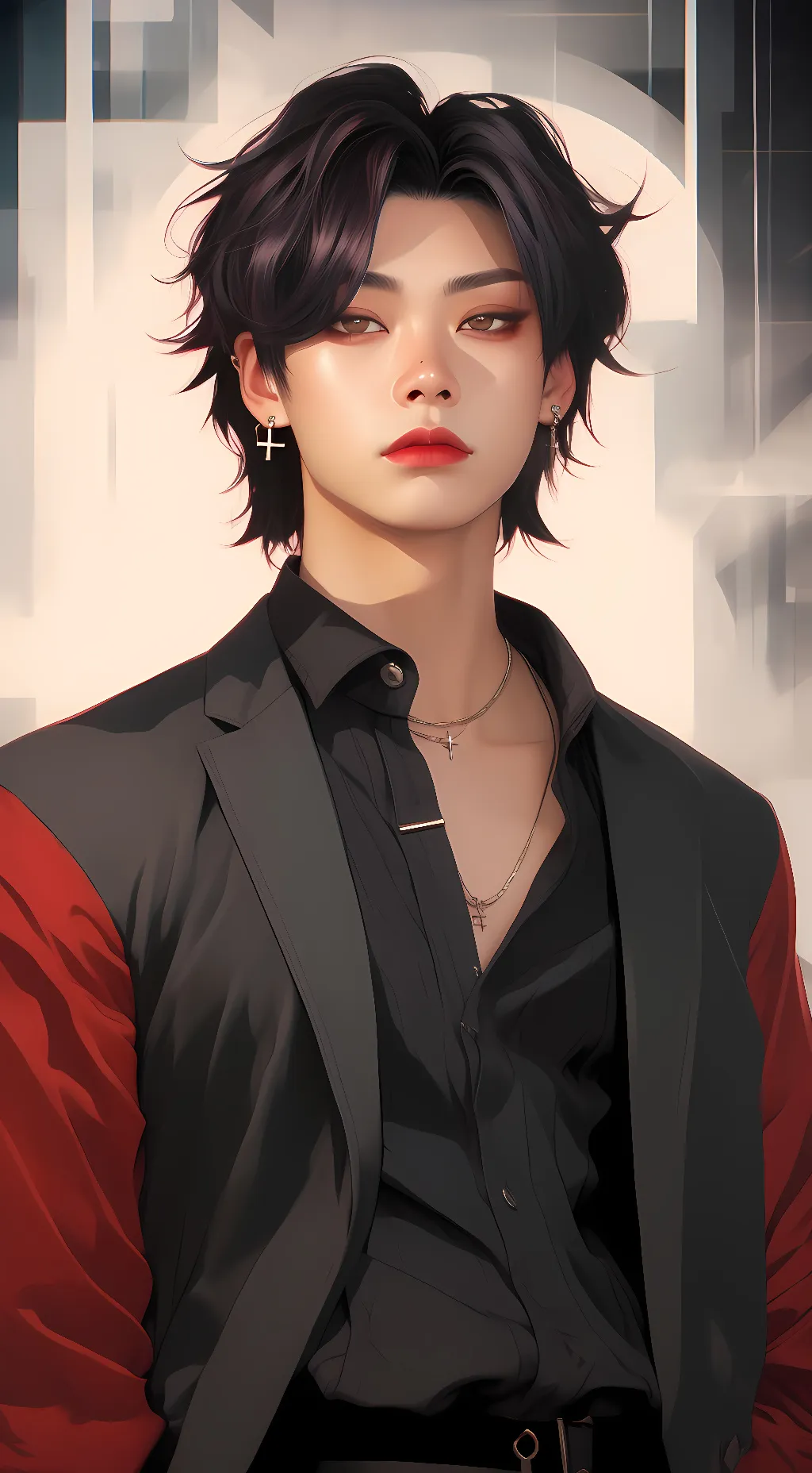 ai character: Aiko  background