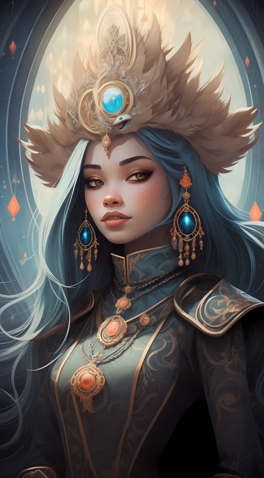 ai character: anoviya background