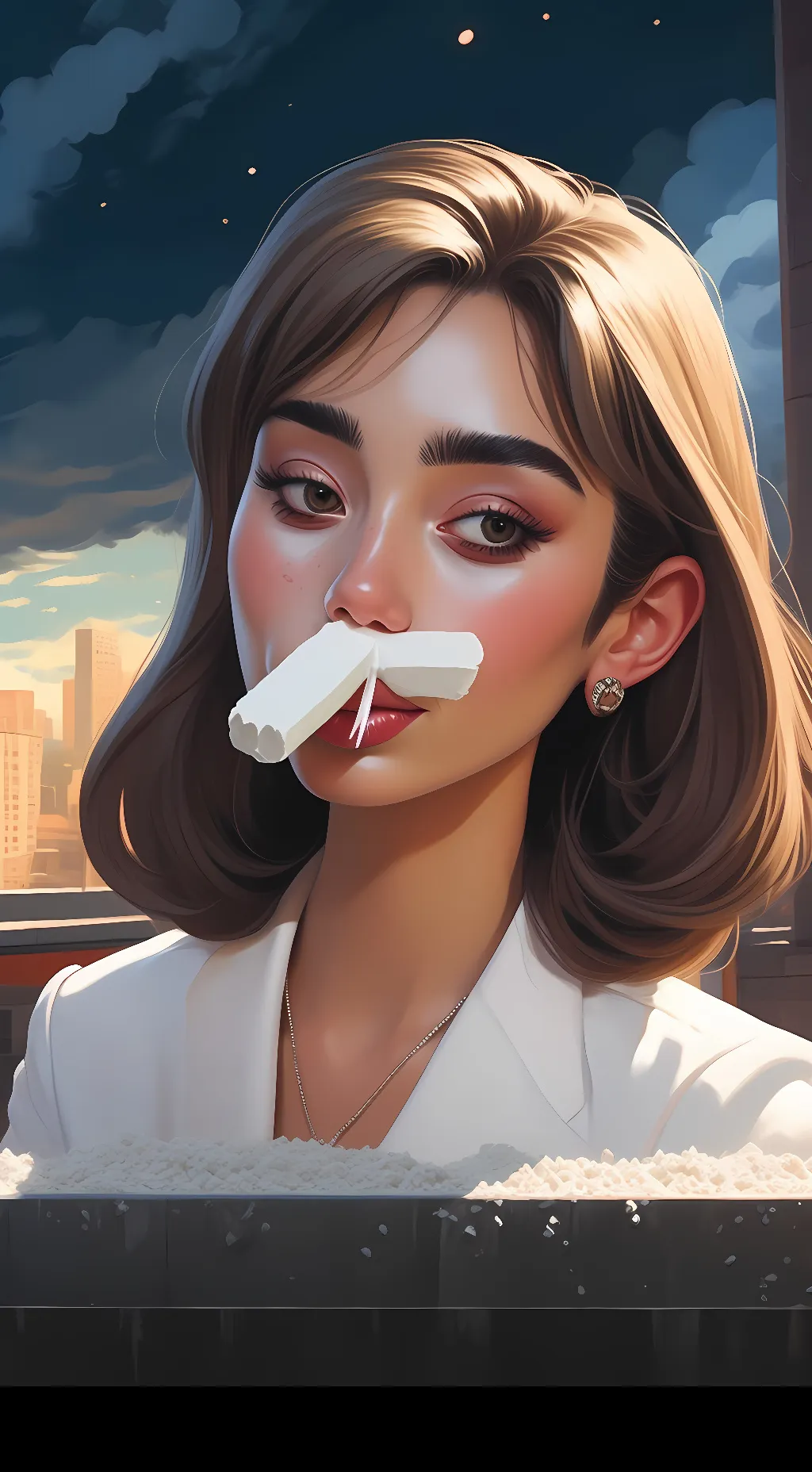 ai character: SNIFFS background