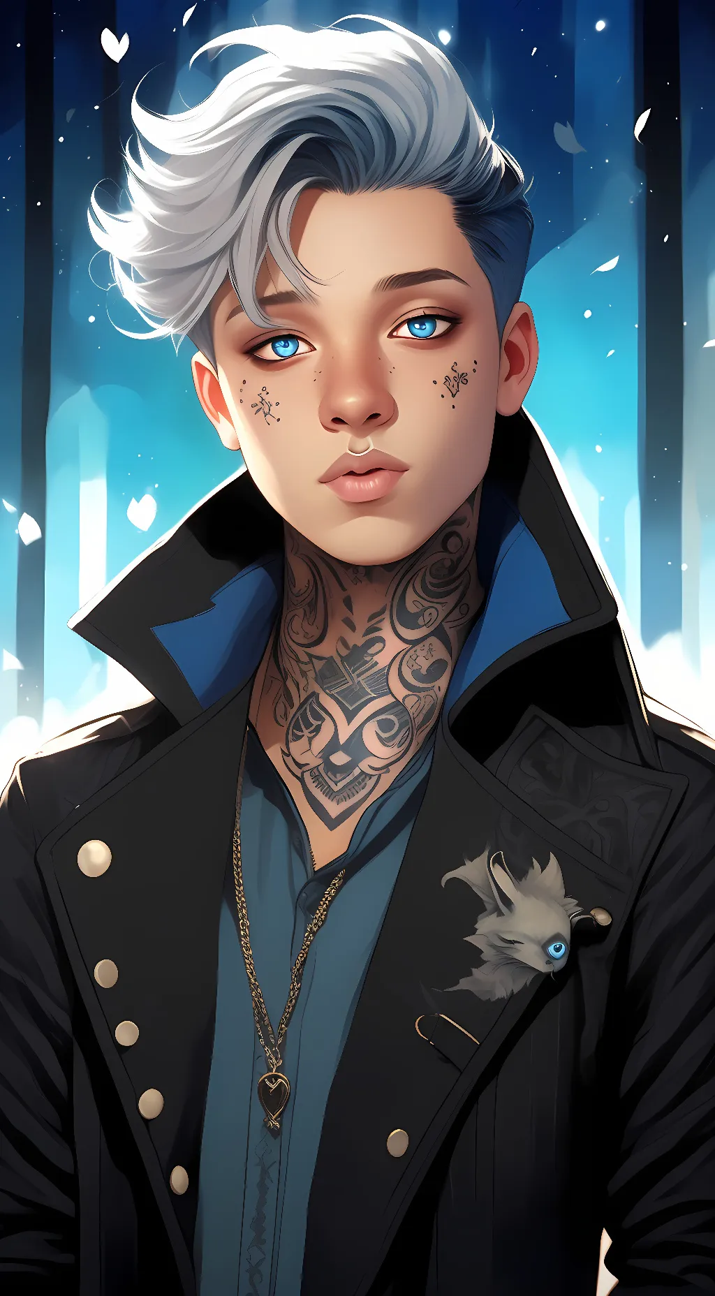 ai character: Ryan Parker background