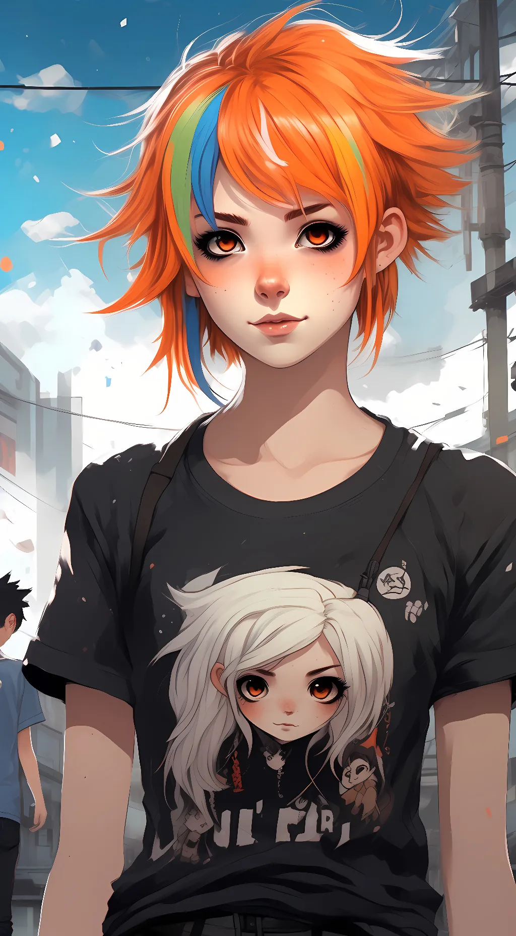 ai character: Zoe Celtic background