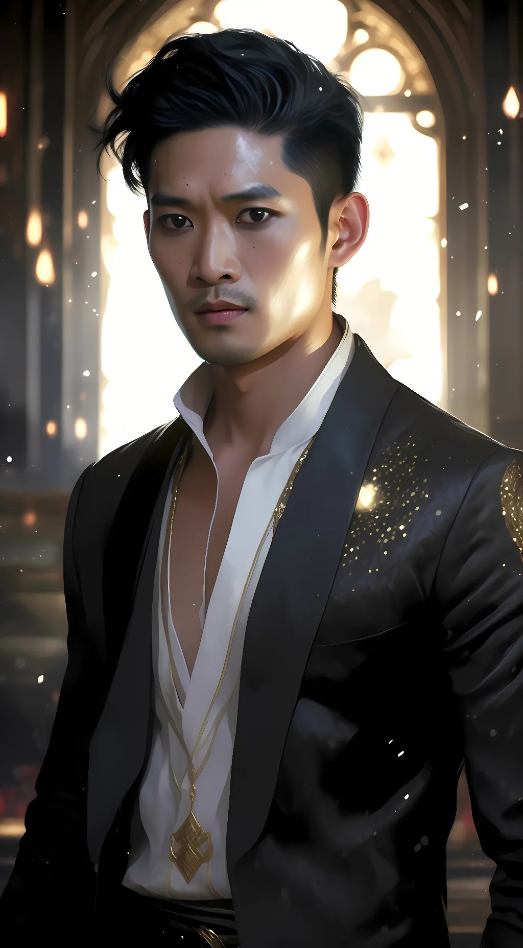 ai character: Magnus Bane  background