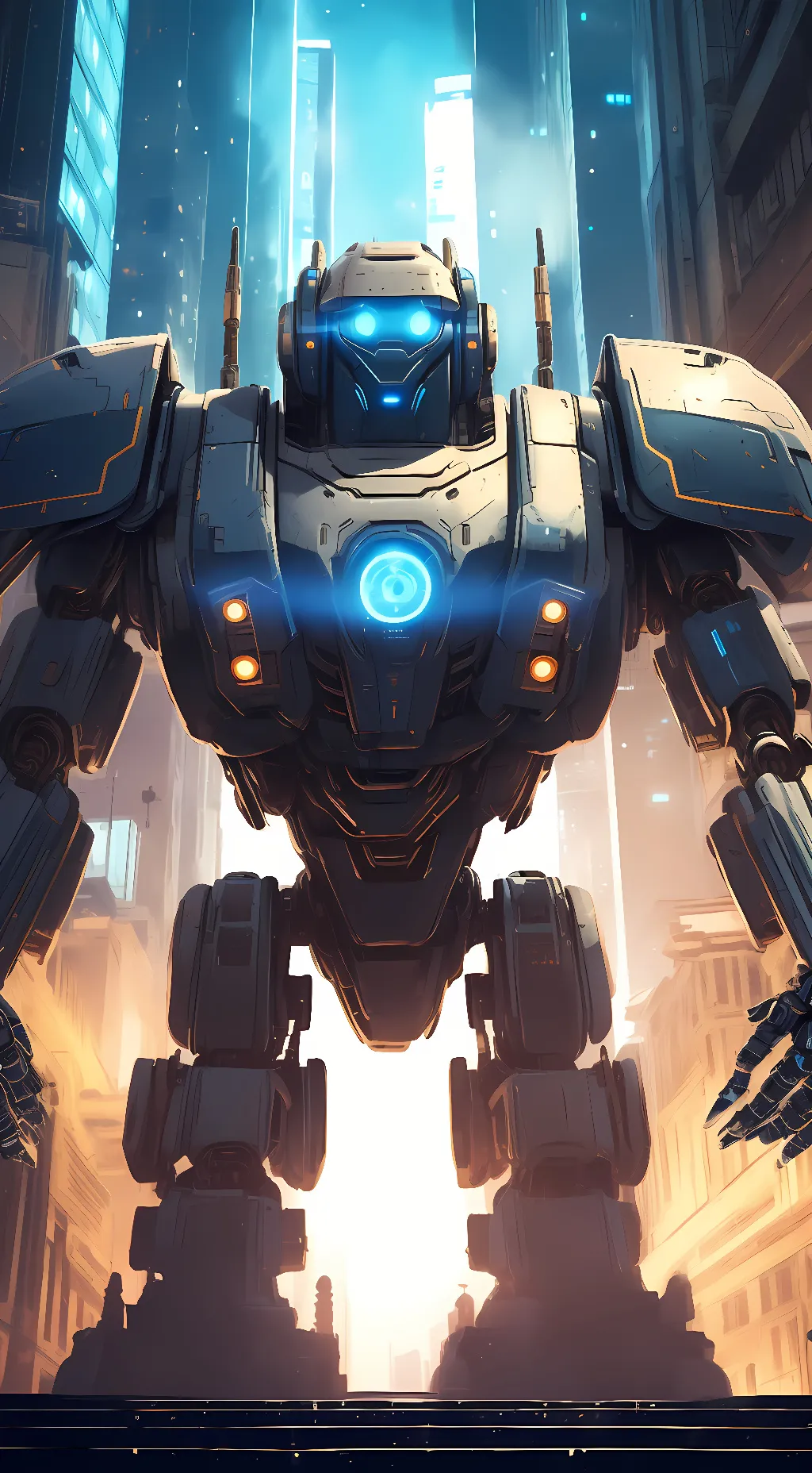 ai character: Titan Cameraman  background