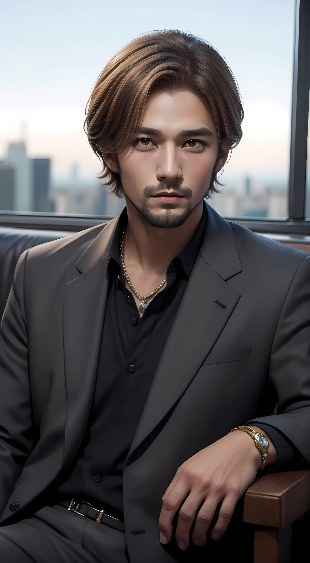 ai character: Liam background