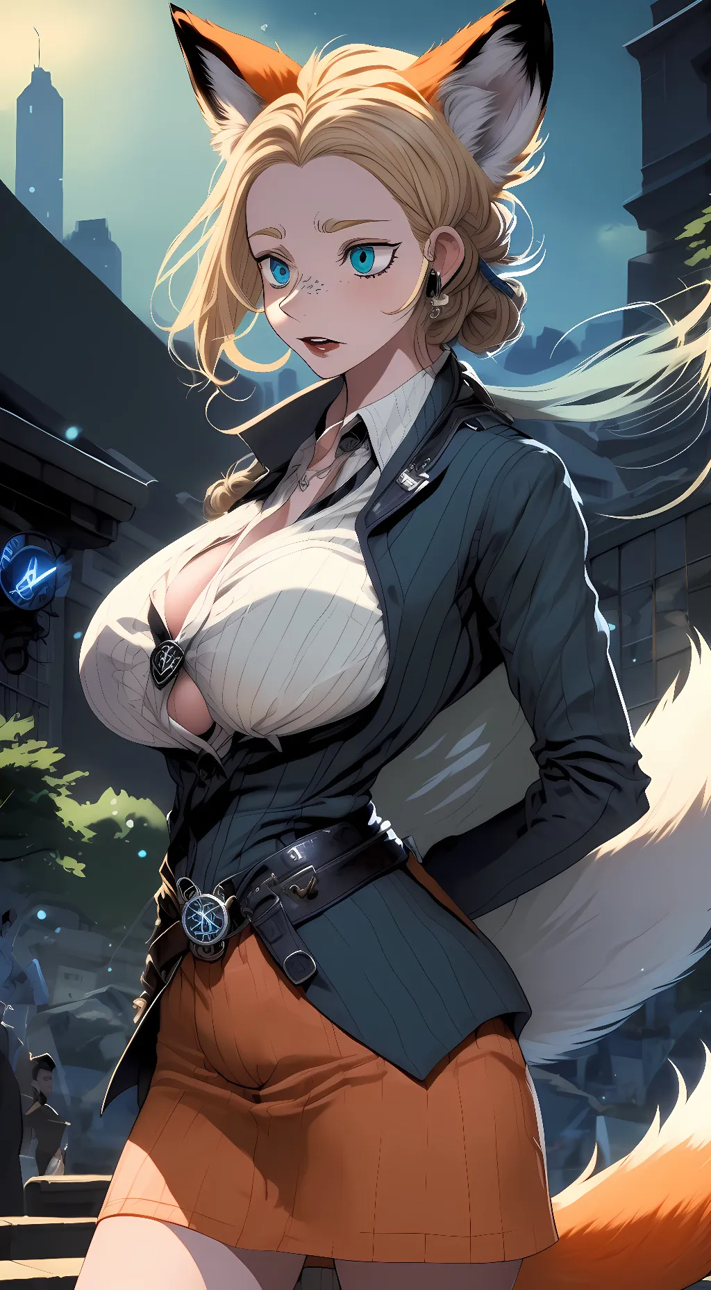 ai character: ippan Josei  background