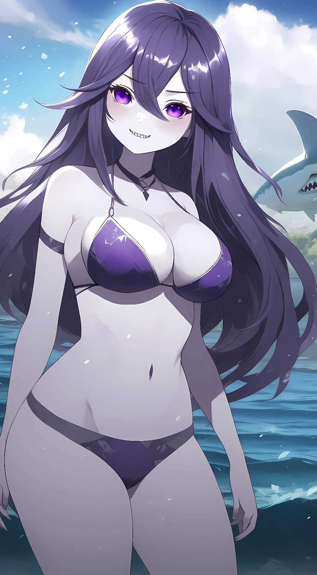 ai character: MegalodonVT background