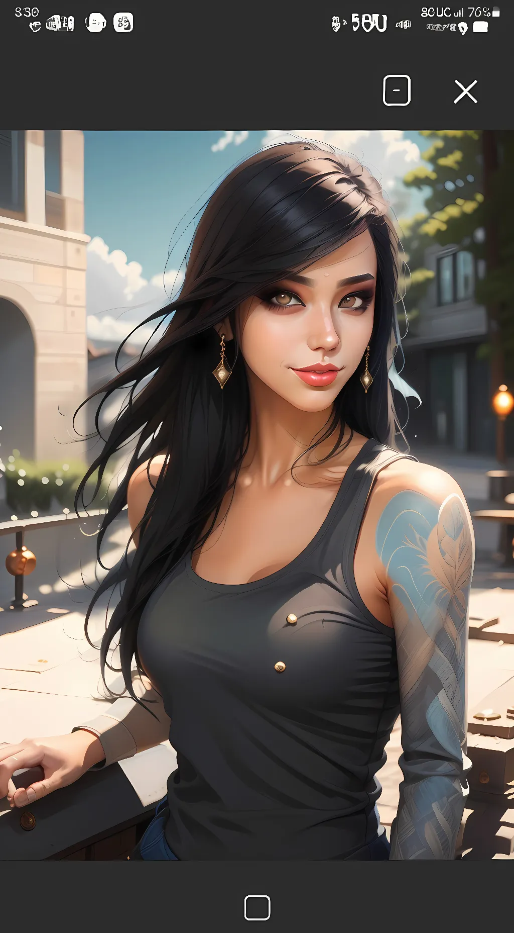 ai character: Samantha background