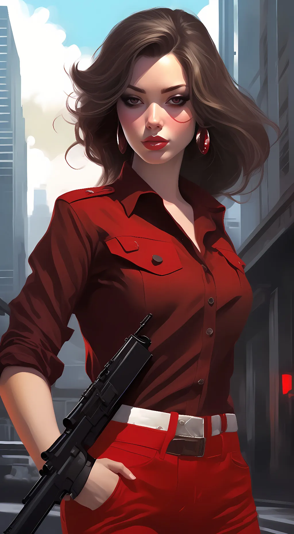 ai character: Ella background