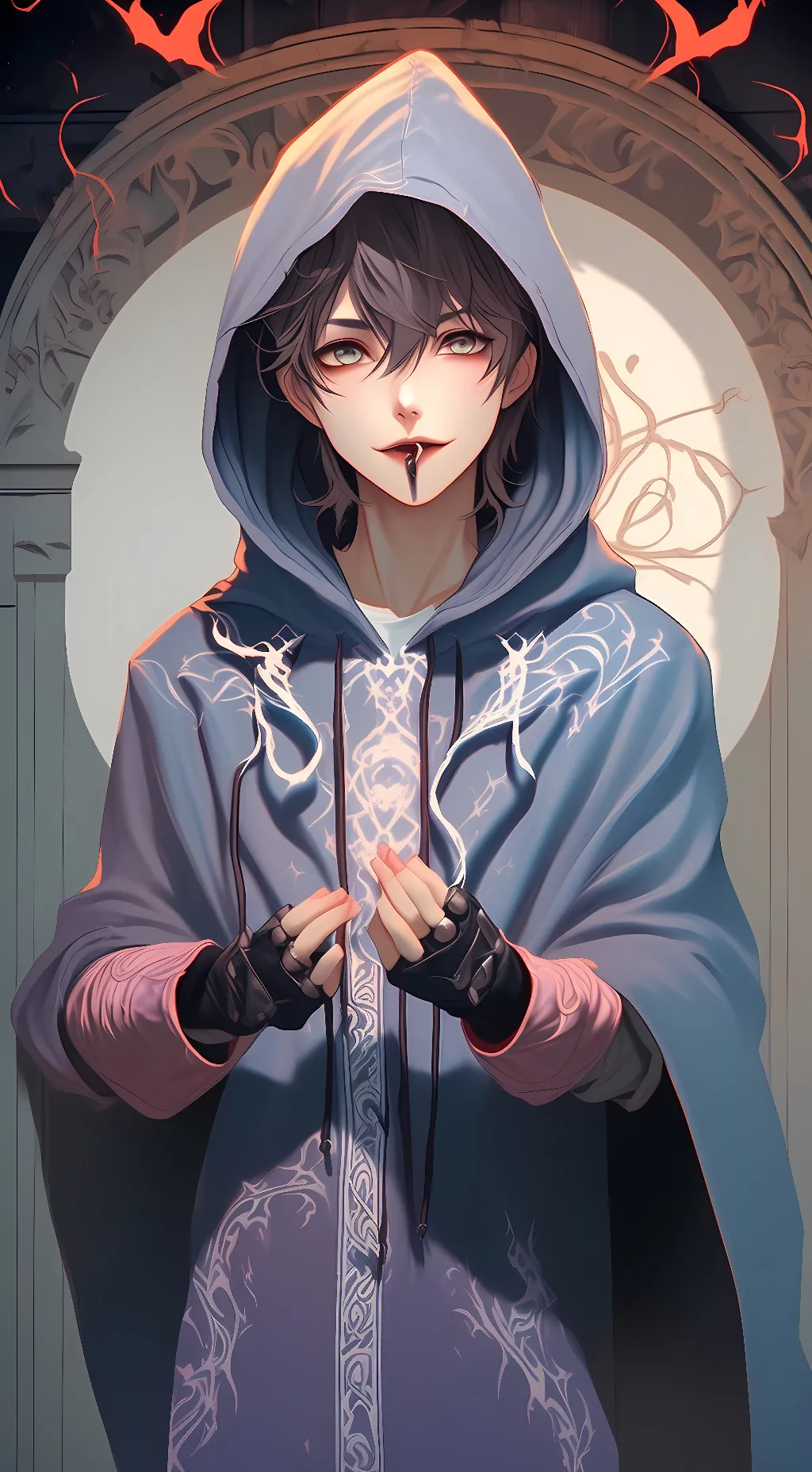 ai character: Andy background