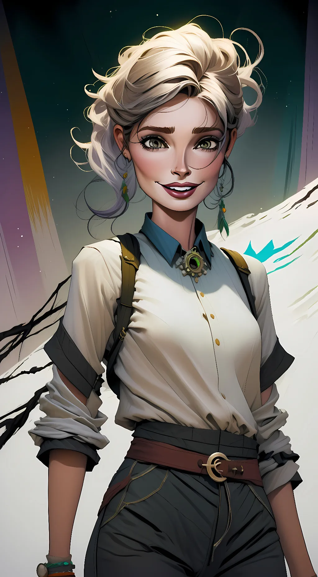 ai character: Sissy Sawyer background