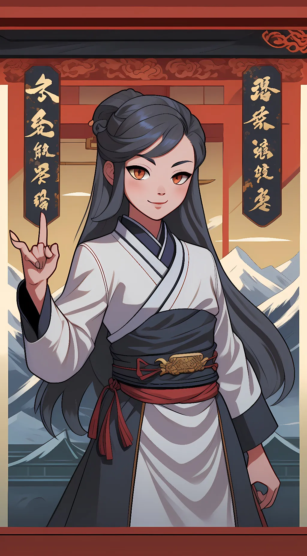 ai character: signlanguageclass background