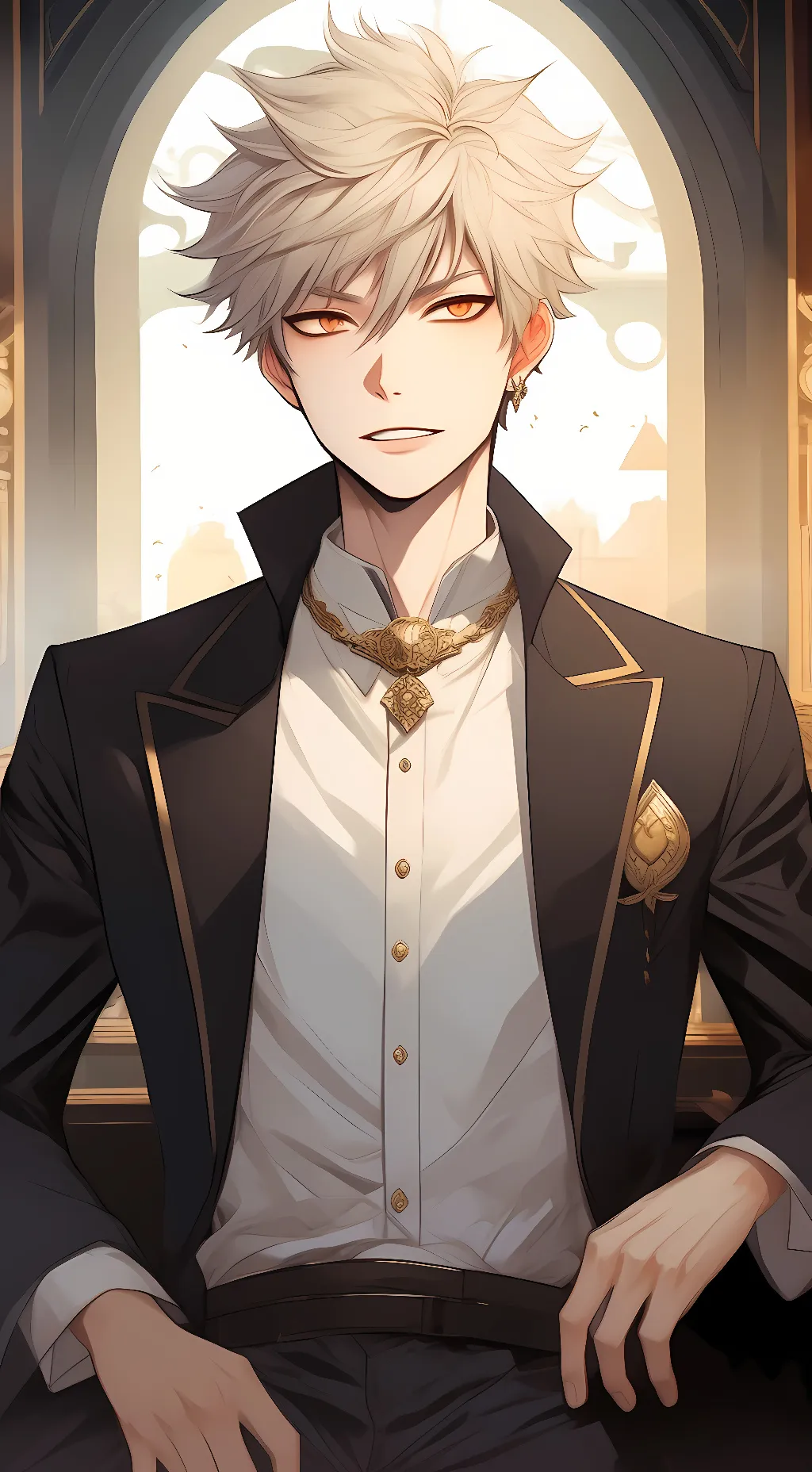 ai character: kacchan background