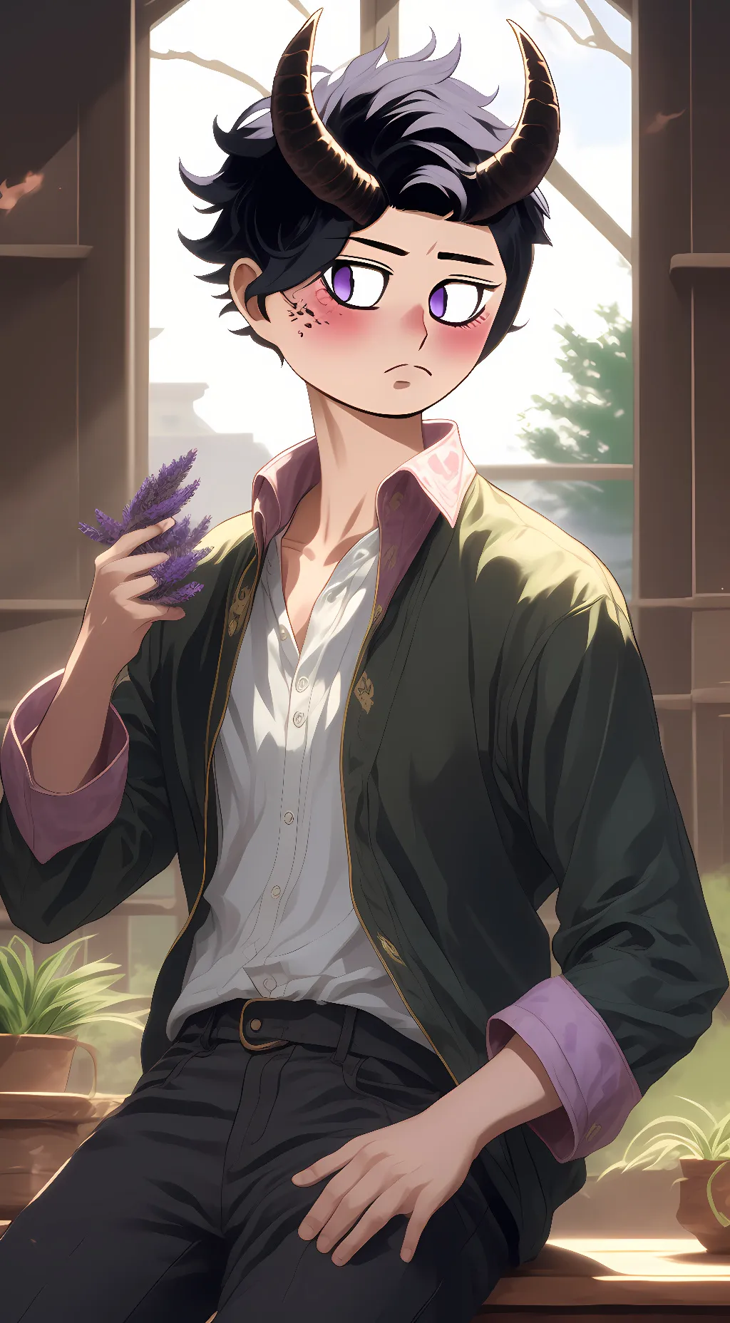 ai character: Beal  background