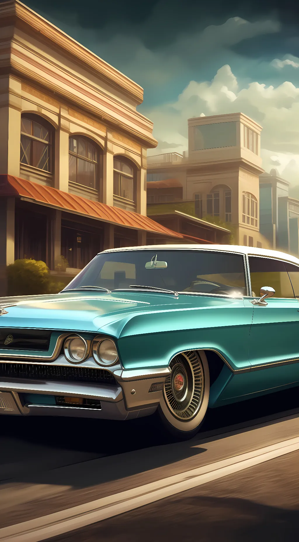 ai character: Low Rider (Car) background