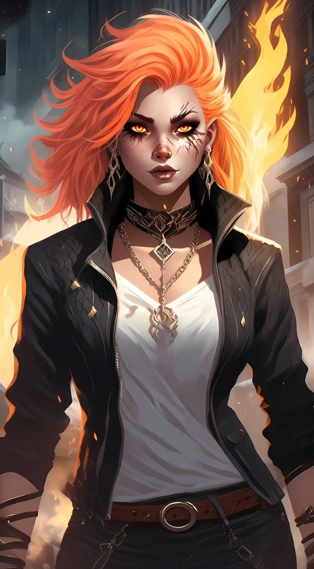 ai character: Ash background
