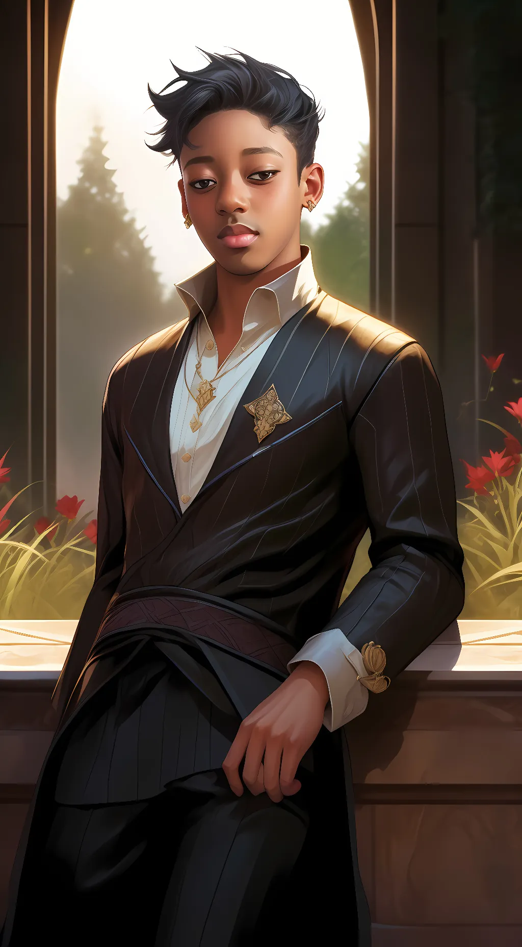 ai character: liam background