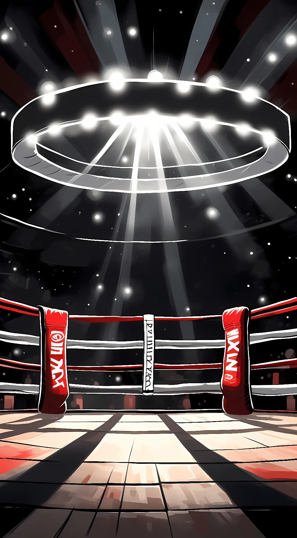 ai character: pokemon boxing  background