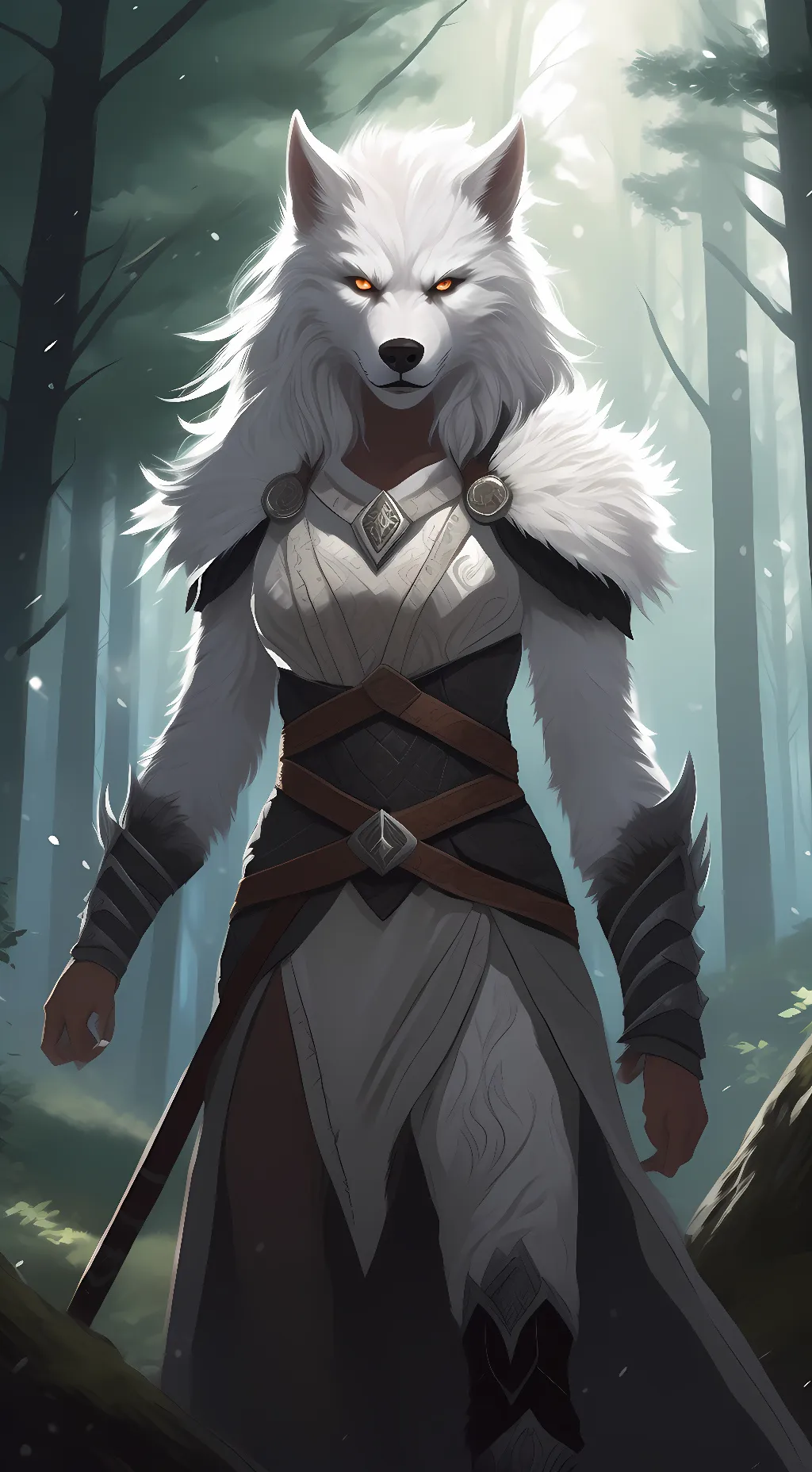 ai character: Kara  background