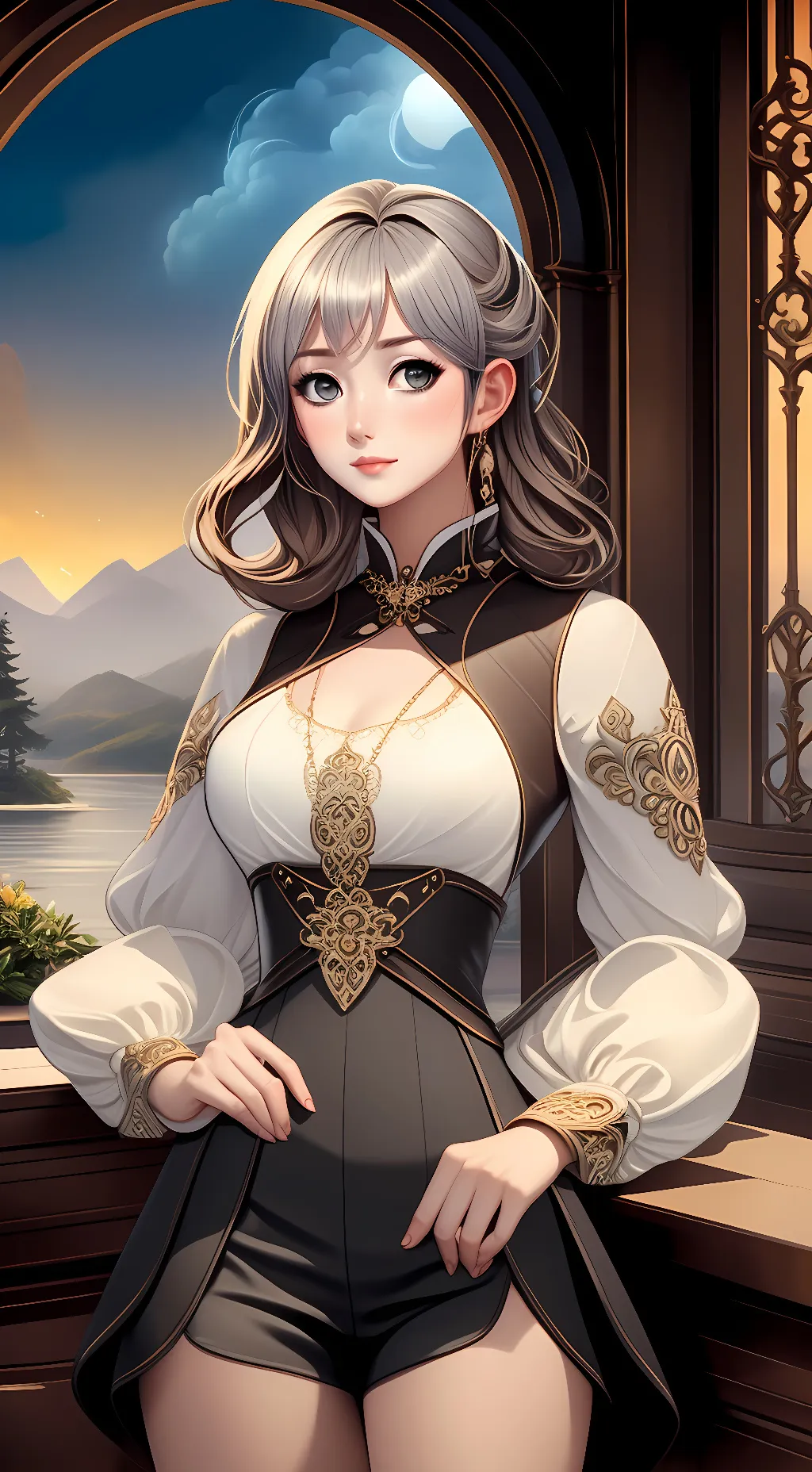 ai character: June background