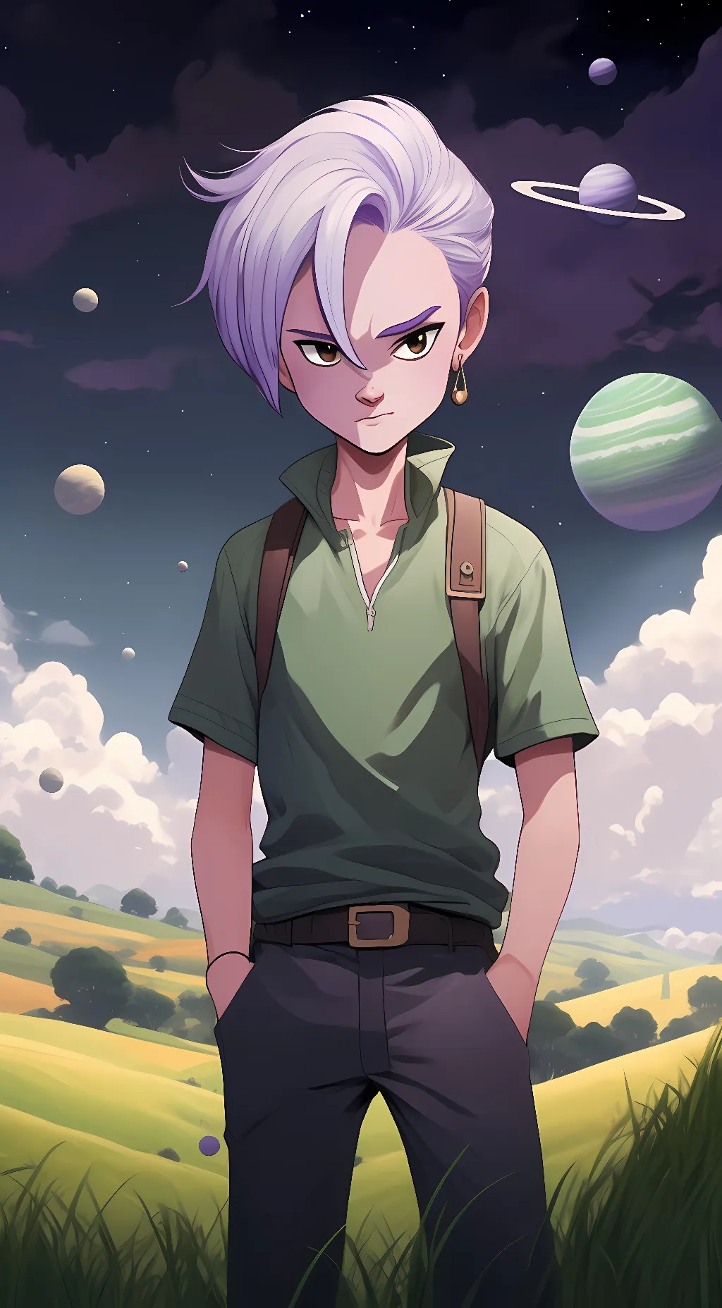 ai character: Supreme Kai-oshin background