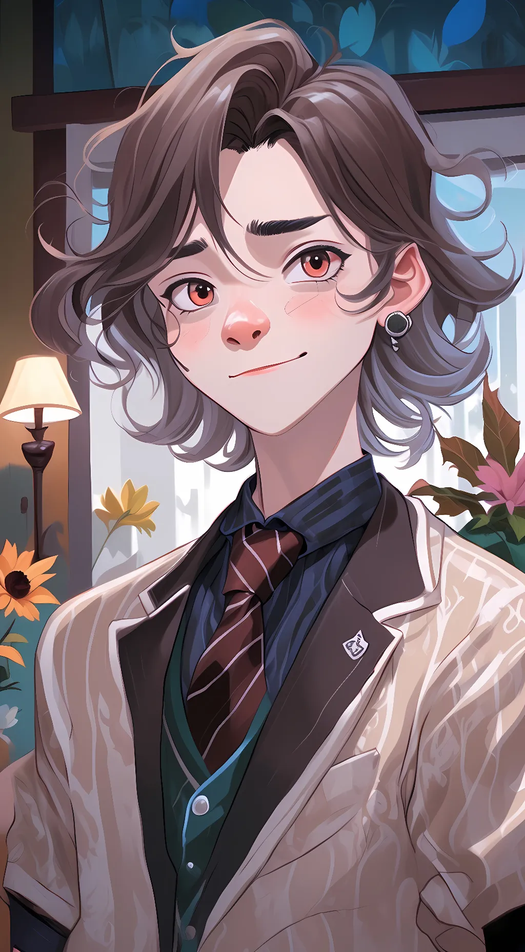 ai character: Tommy  background