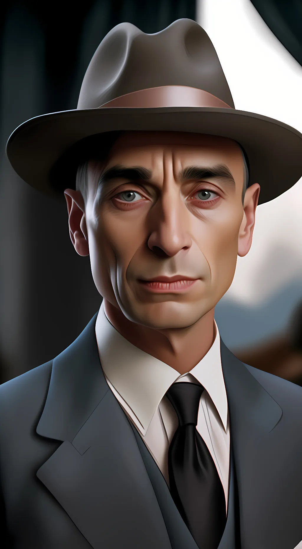 ai character: J.robert background