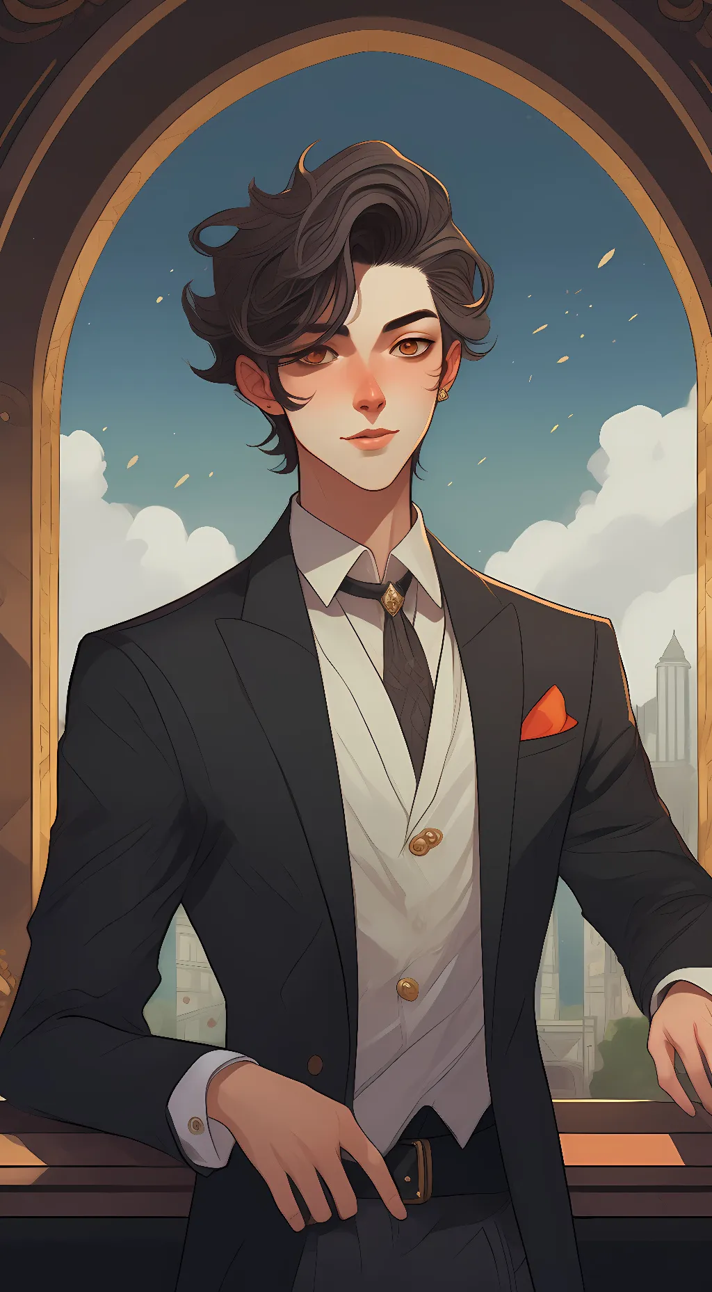 ai character: James  background