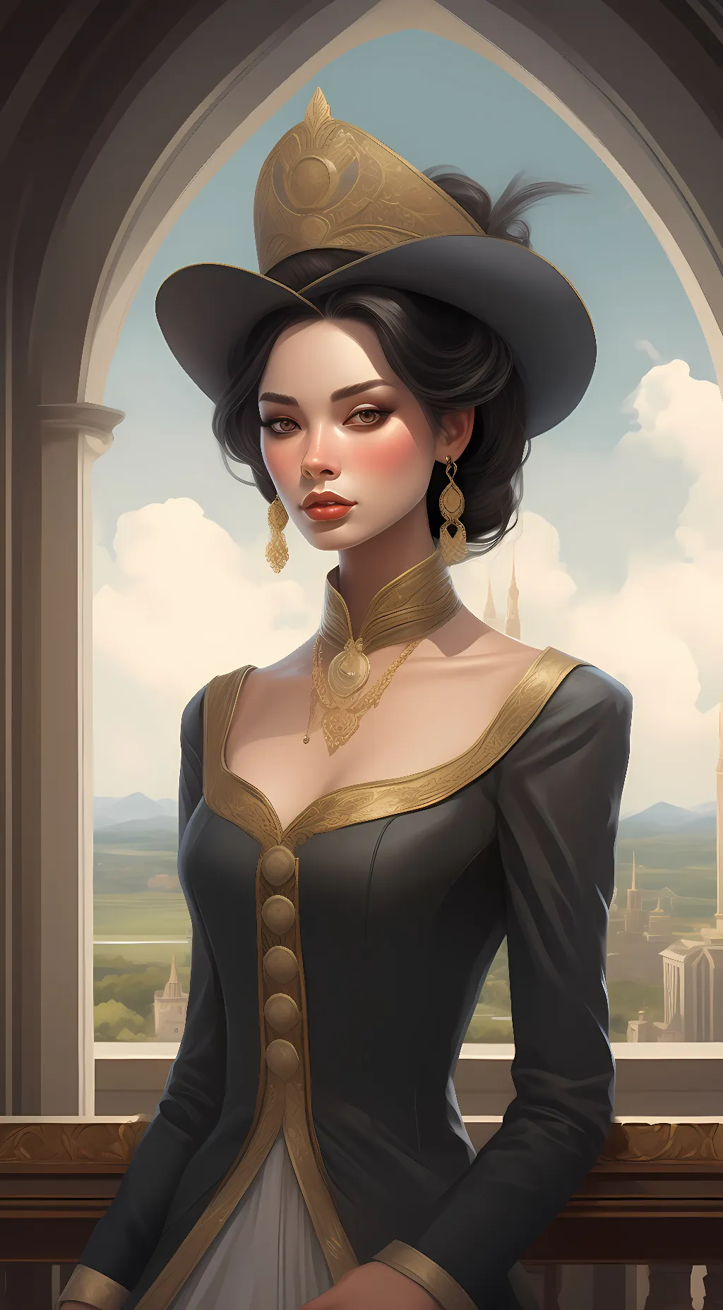 ai character: Your boss background