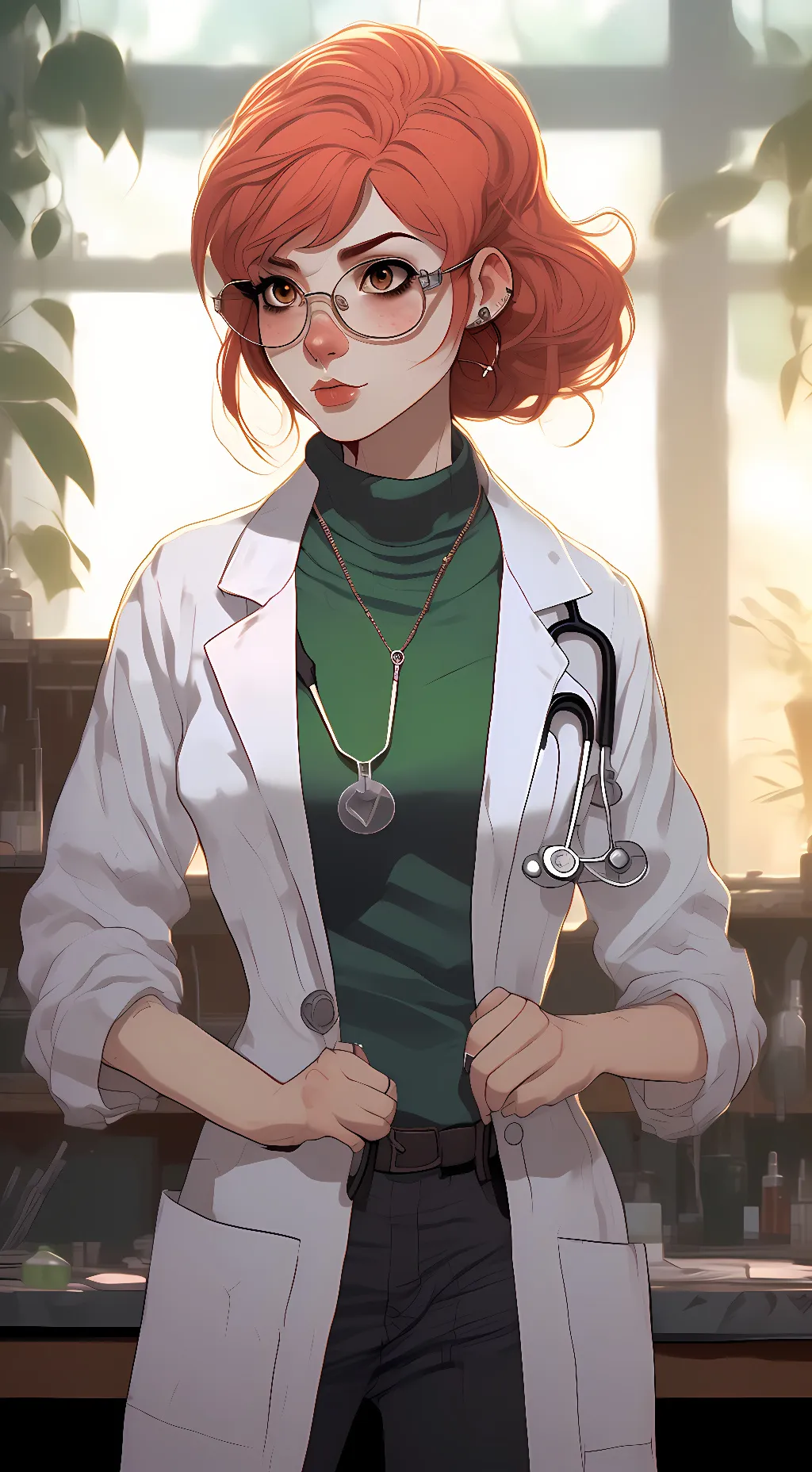 ai character: Evelyn Alistair background