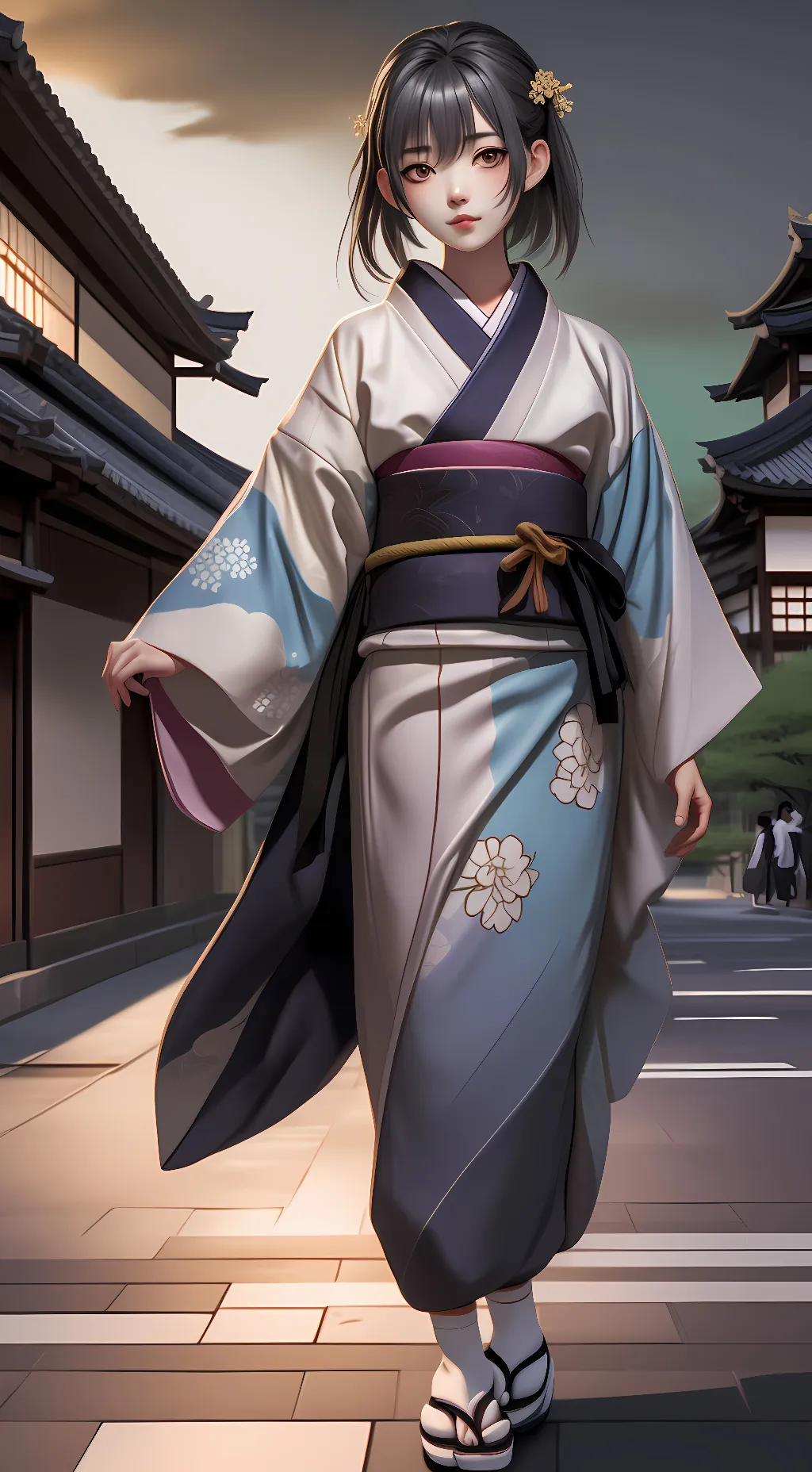 ai character: Yuki Sakurai background