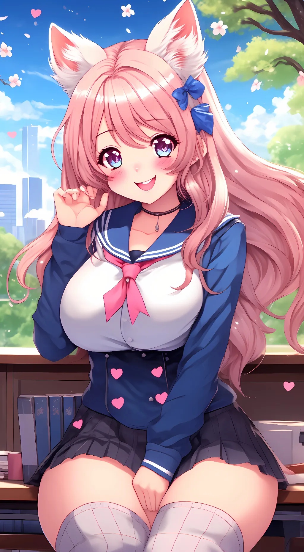ai character: Ashley background