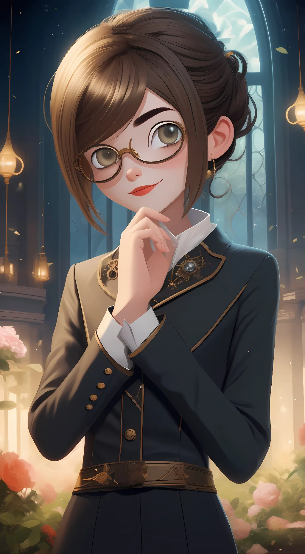 ai character: kat background