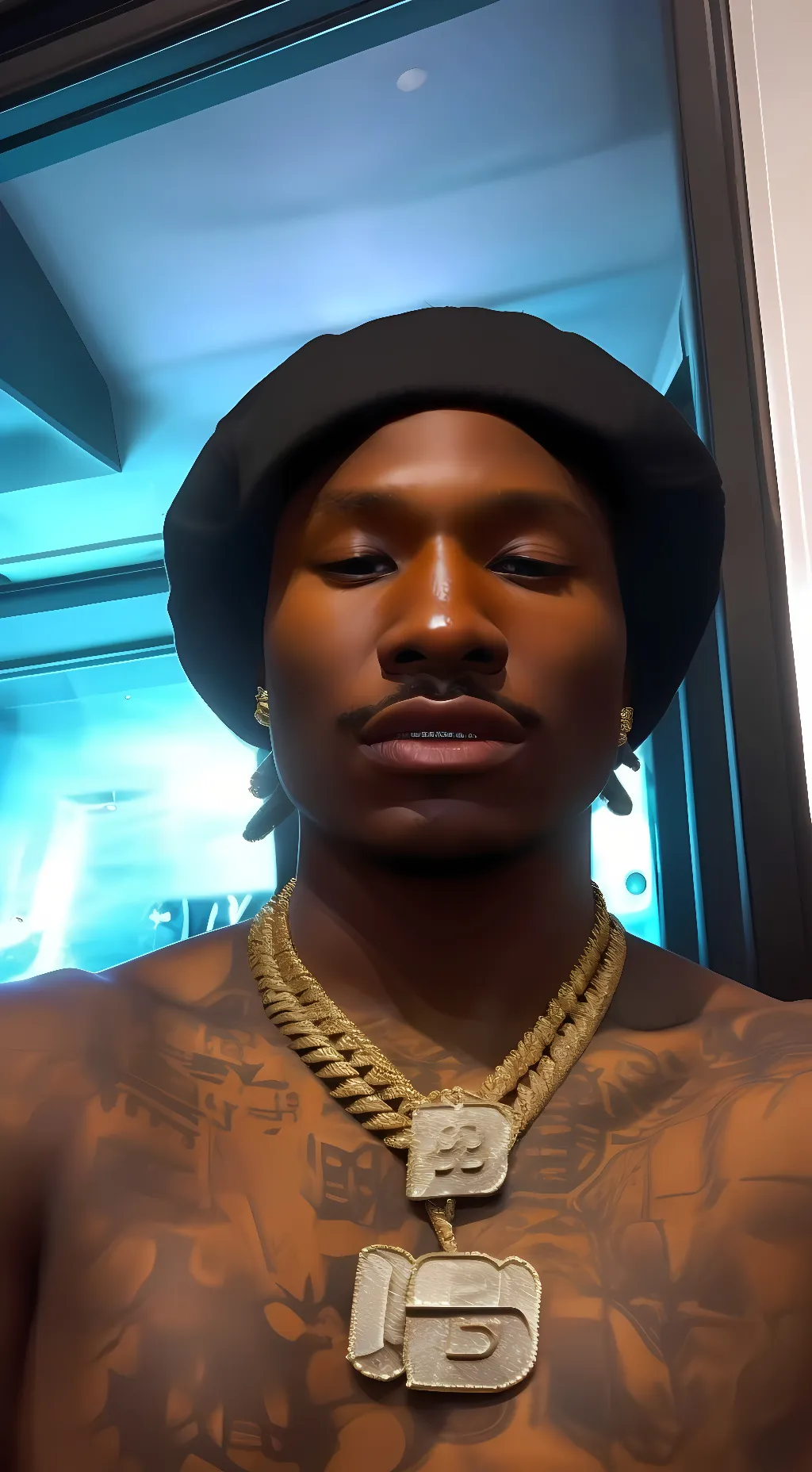 ai character: duck Dennis  background