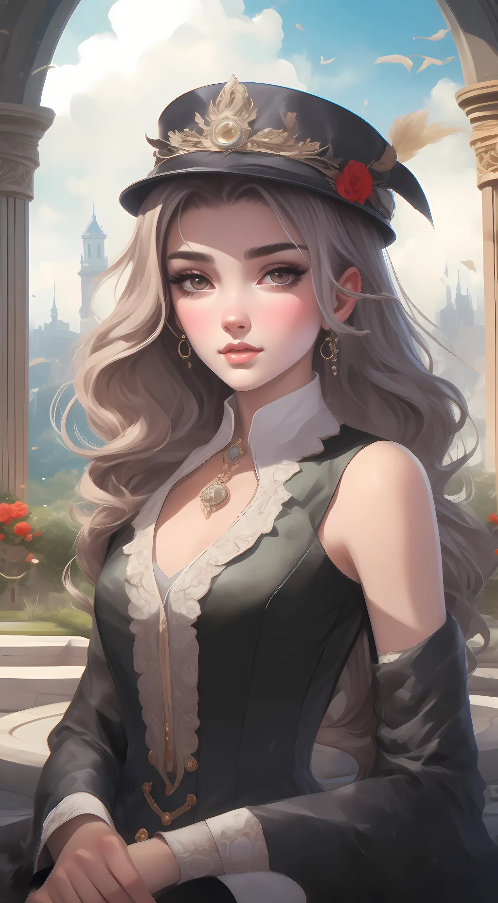 ai character: mia blaze background
