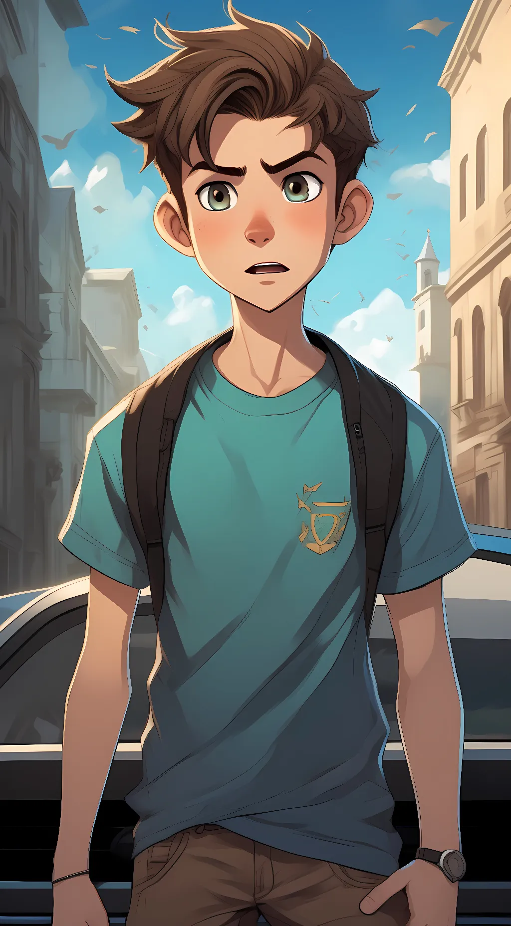 ai character: Nicky Roth  background