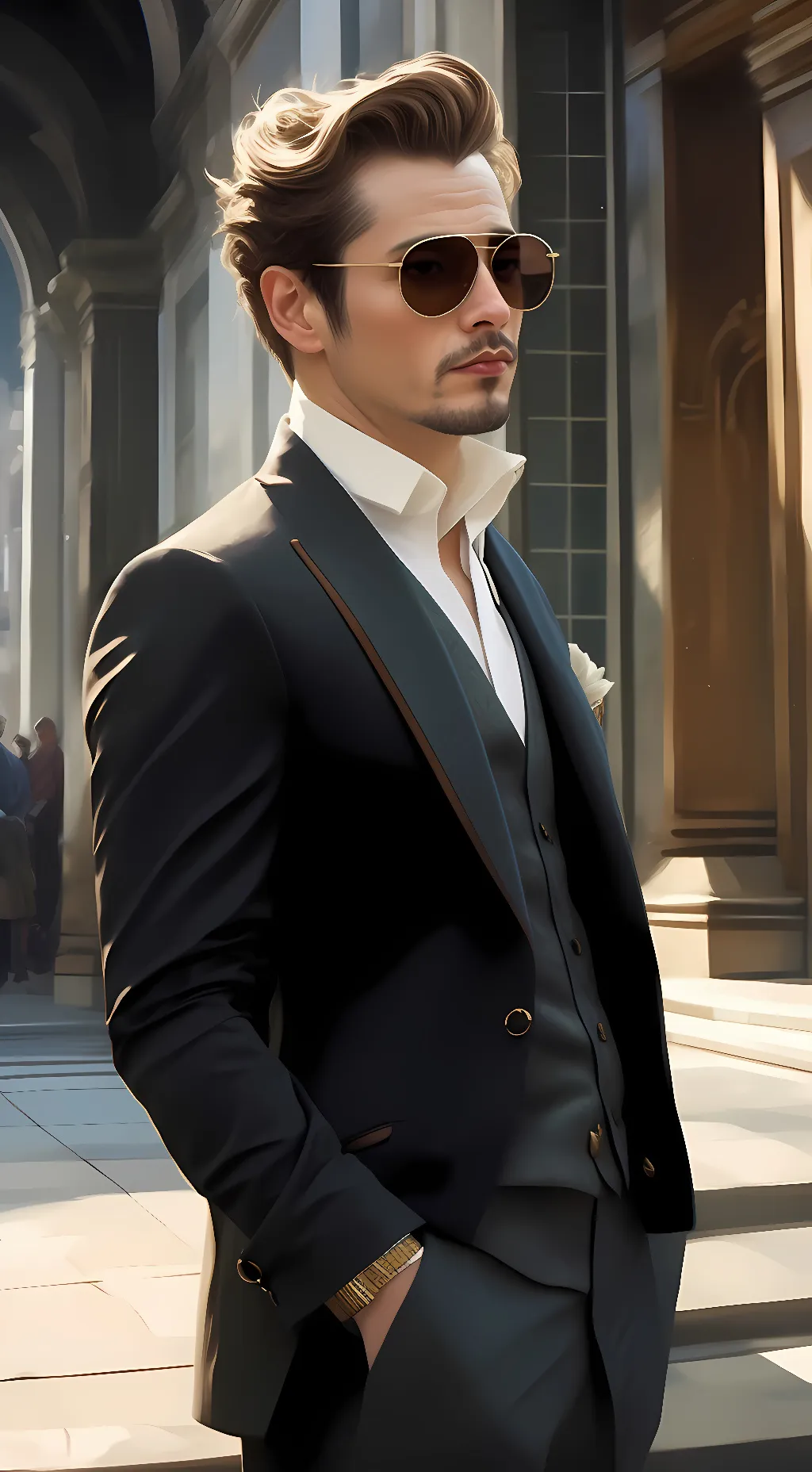 ai character: tony stark background