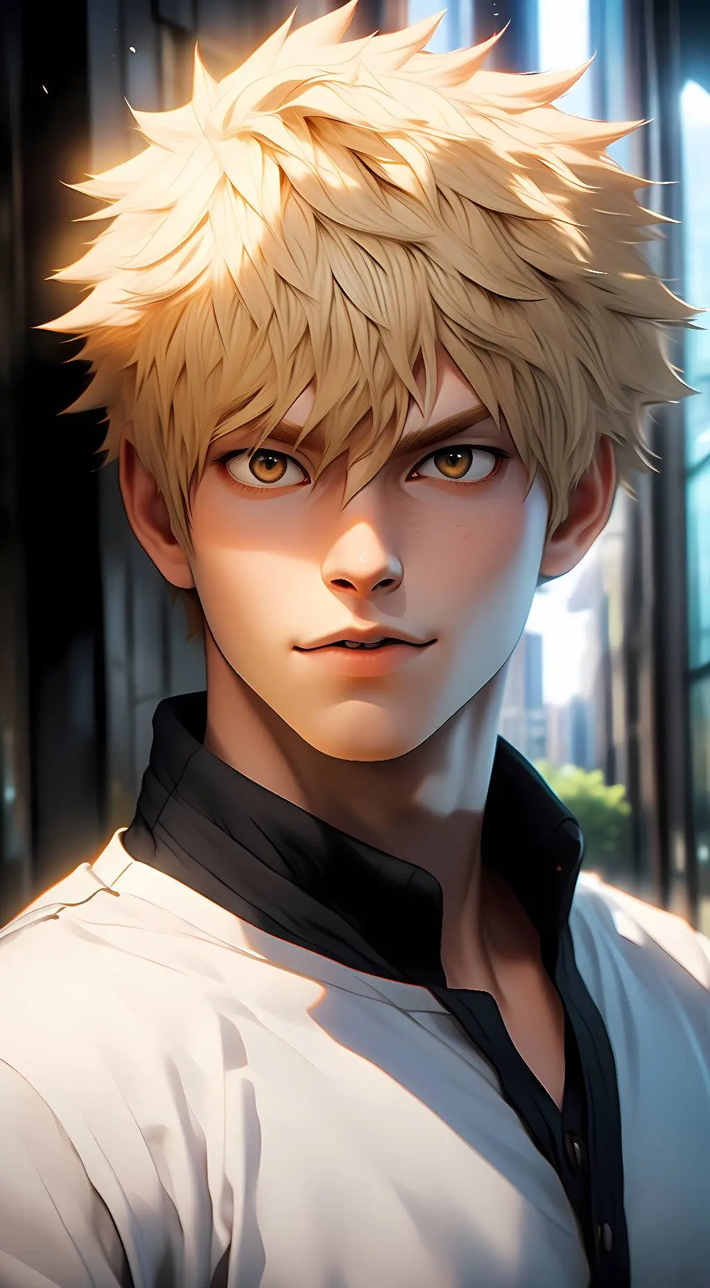 ai character: Bakugou background